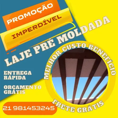 Laje pré moldada