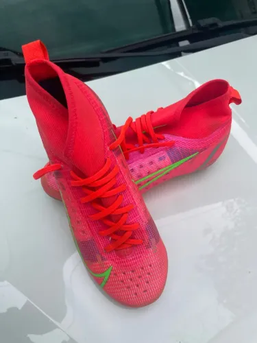 Chuteira Nike Mercurial Superfly Pro Infantil- Vermelha