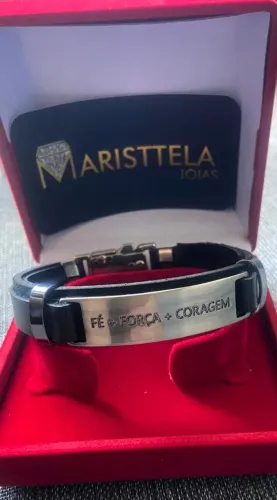 PULSEIRA FÉ FORÇA CORAGEM