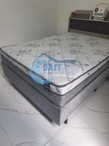 COLCHÃO CASAL DE MOLAS ENSACADAS - PRONTA ENTREGA