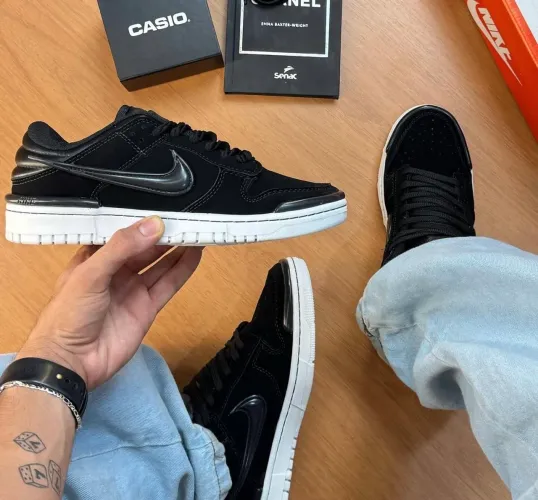 Tênis Nike Dunk Low Twiste Preto