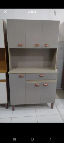 Cozinha Elisa 06 portas 01 gaveta 100% MDF 