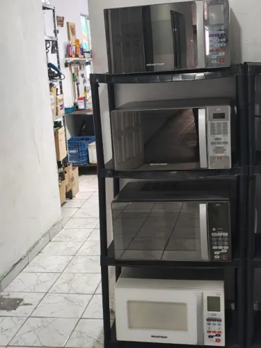 Microondas com garantia dependendo do local fazemos entrega