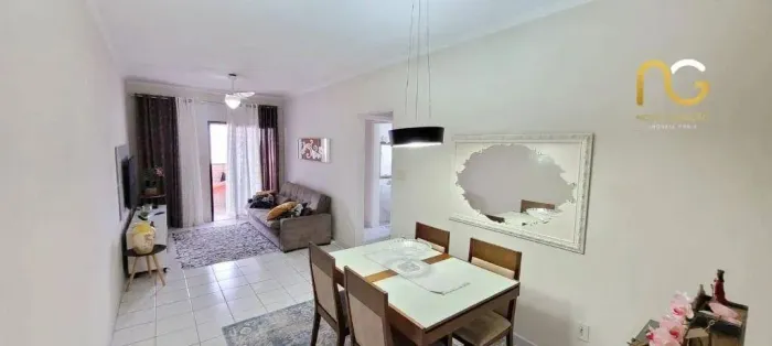 Apartamento com 2 dormitórios à venda, 72 m² por R$ 550.000,00 - Canto do Forte - Praia Gr