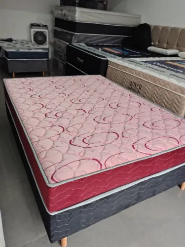 COLCHÃO CASAL MOLAS ENSACADAS COM ENTREGA GRÁTIS