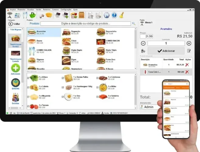 Sistema para Restaurantes GrandChef (Leia descrição)