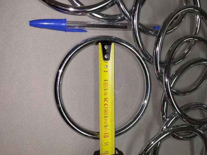 Argola plástica 10cm