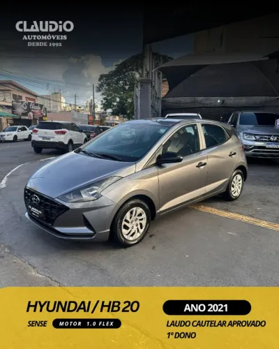 Hyundai HB20 Sense 1.0 Flex 12V MEC 2021
