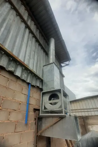 Exaustores Centrífugo ventilador caracol industrial  