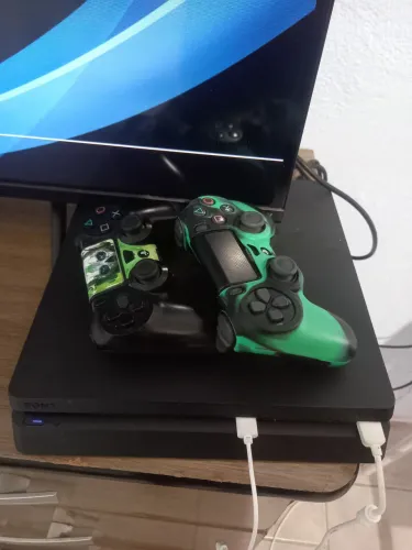 Playstation 4 completo 1 tera de memória