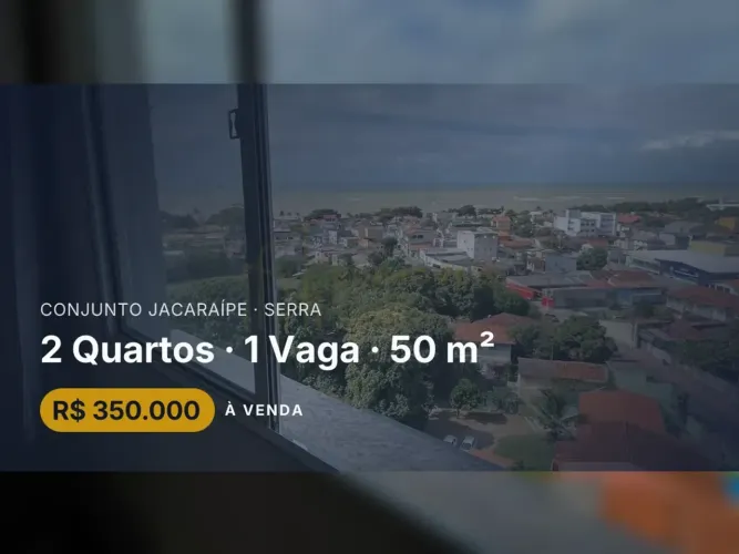 Apartamento no Conjunto Jacaraípe: Lazer Completo e Vista para o Mar!