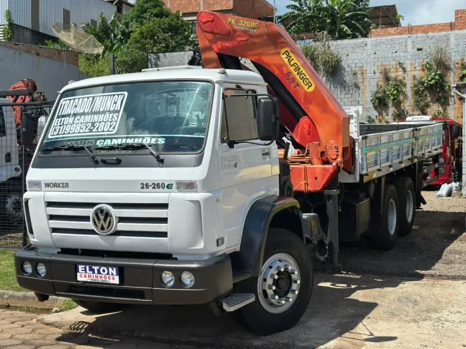 CAMINHÃO MUNCK A VENDA TRAÇADO Vw 26-260