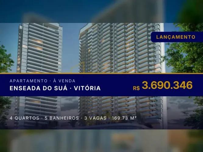 Vernissage Vitória: O Melhor da Exclusividade e Conforto em Enseada do Suá!