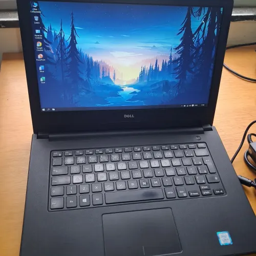 Notebook dell i5 7°geração 8gb ram e ssd240gb bateria nova