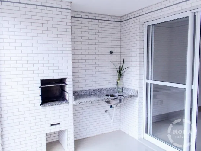 Apartamento 108 m² com 2 suítes na Pompéia, Santos  Financiamento Aceito