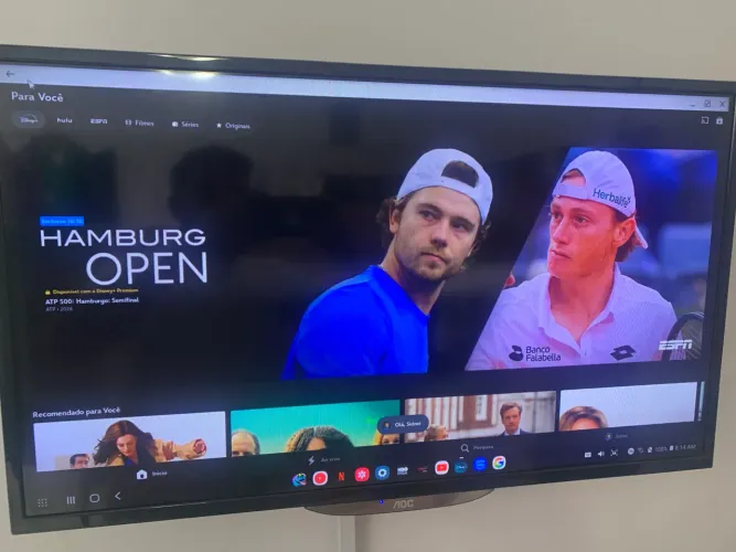 TV AOC LED 32 polegadas em perfeito estado ( em uso )