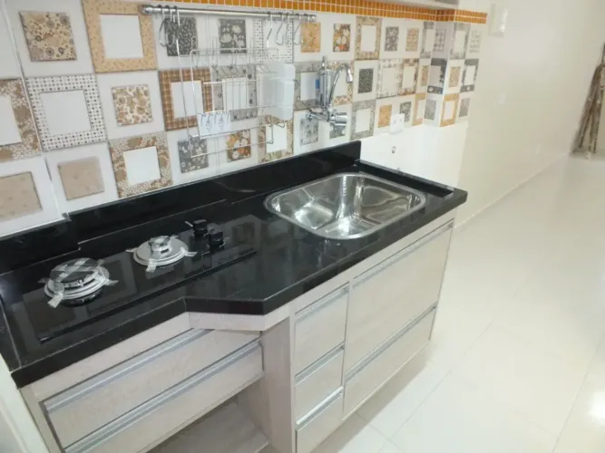 Kit Frente a Praia para aluguel tem 30m² com 1 quarto em José Menino - Santos - SP