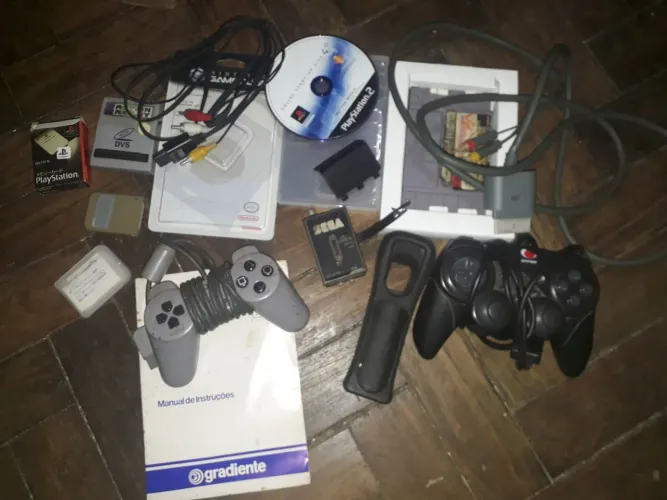 Lote de itens Games
