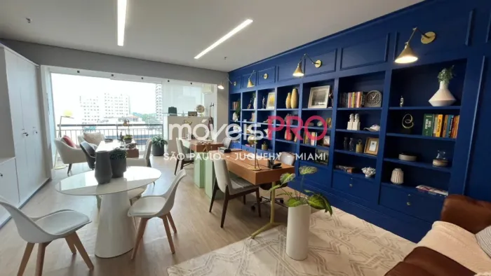 Conjunto comercial impecável Venda e locação 43m² em Moema MOBILIADO !
