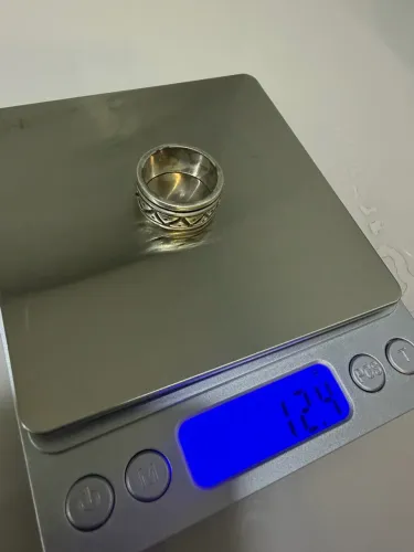 Anel de prata 12.4g
