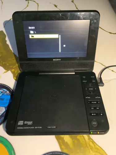 DVD mídia antigo Sony