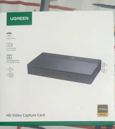 Placa de Captura de Vídeo UGREEN 4K.