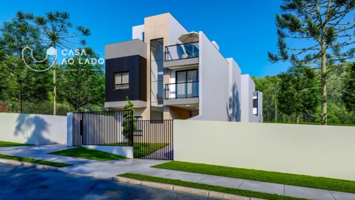 Sobrado 143m² com 3 suítes - Mercês - Curitiba/PR