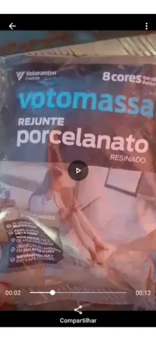 Argamassa ,cor cinza escuro