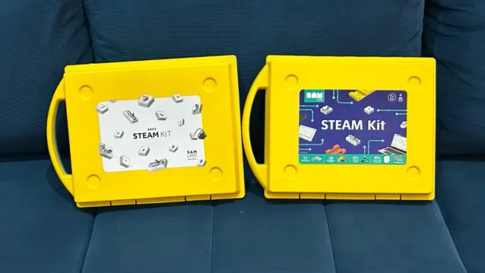 2 Kits Educacionais de robótica SAM'S Labs STEAM KIT