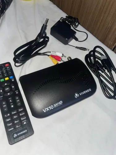Receptor Vivensis VX10 Nova Parabólica Sathd Regional Via Satélite Sky ou Claro