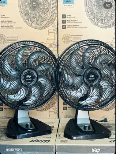 Ventilador mesa e parede