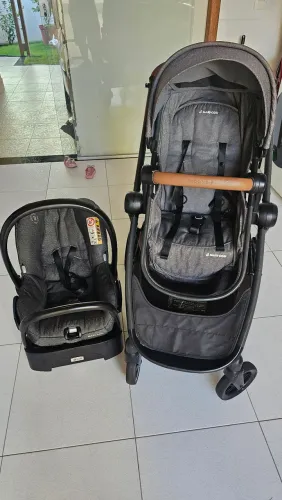 Carrinho + Bebê Conforto Maxi Cosi Anna