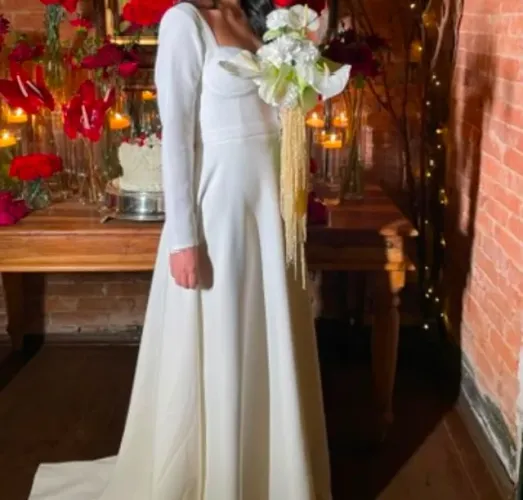 Vestido de noiva feito sob medida minimiz ateliê