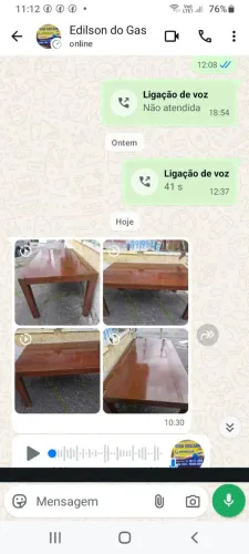 Mesa de madeira