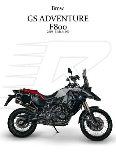 BMW F800 GS ADVENTURE - 2016
