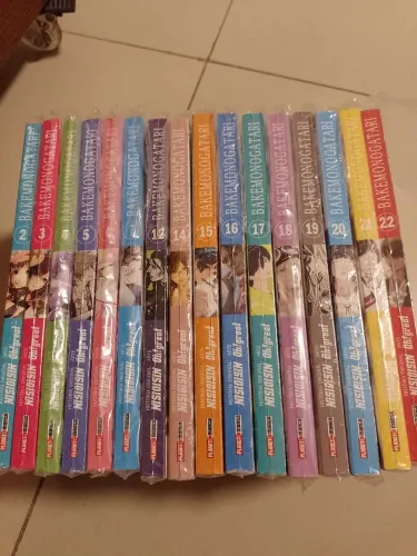 Bakemonogatari 2 ao 7, 12, 14 ao 22