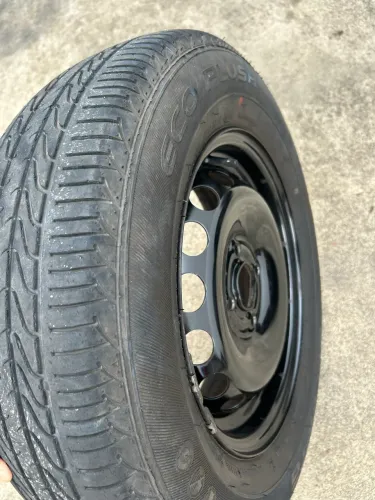 ESTEPE COMPLETO ARO14+PNEU 185/70 VW