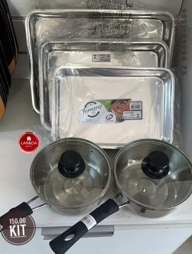 KIT FORMAS+ 2 PANELAS PEQUENAS. ENTREGA GRATIS