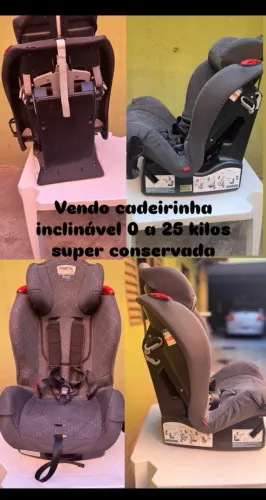 Vendo cadeirinha burigoto reclinável