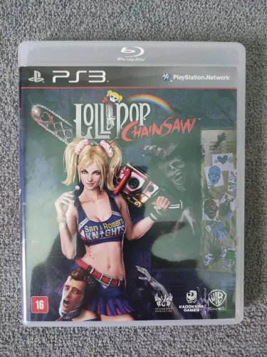 Lollipop Chainsaw PS3 - Seminovo! Jogo Raro! - Jogo Lollipop Chainsaw PlayStation 3