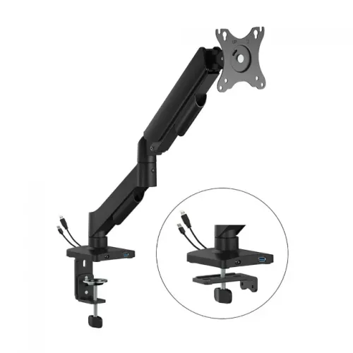 Suporte de Mesa Monitor 17 a 32 pol. Bluecase Ergo Flexy Preto