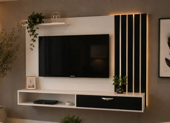 Painel até 65 polegadas em mdf entrega grátis 