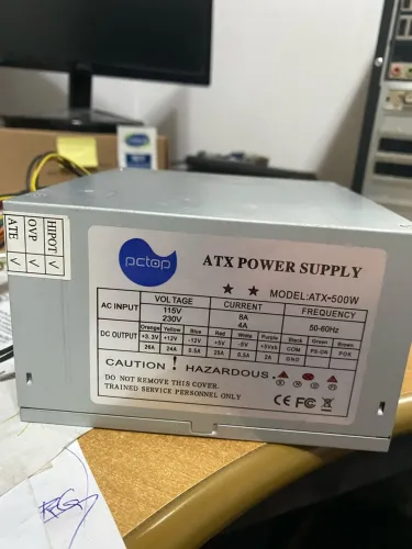 Fonte ATX Pctop 500w