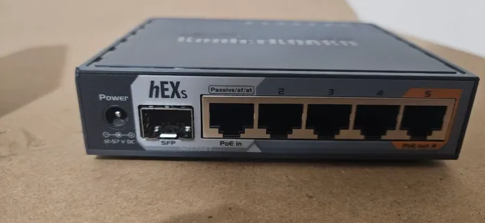 Mikrotik Hex S + hAP ac Lite