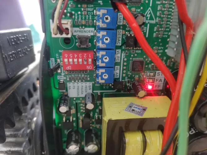 Reparo e conserto placa e motor portão eletrônico 
