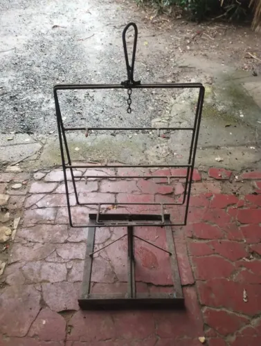 Churrasqueira portátil e grelha para costela