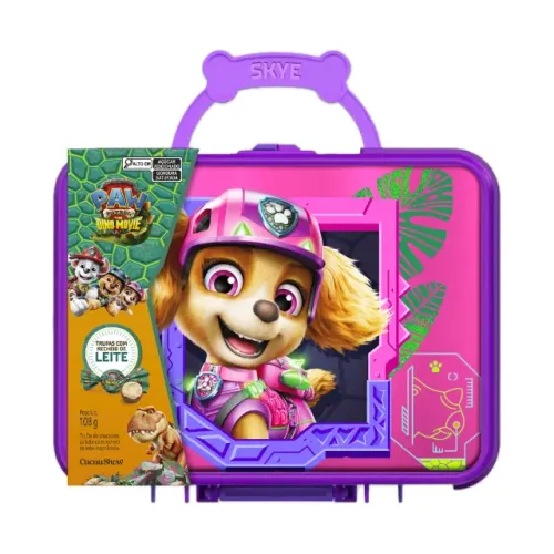 Maleta Patrulha Canina Skye com Trufas 108g