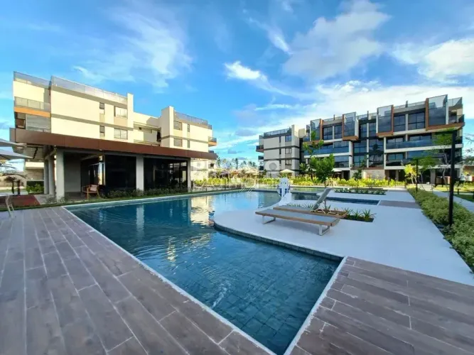 Venda apartamento MOBILIADO 02 suites no Cais Eco Residência Muro alto