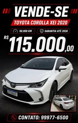 Toyota Corolla XEI 2.0 Flex 16V Aut. 2020