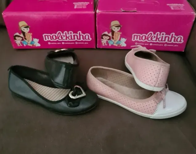 2 Sapatilhas Molequinha Tam 31 e 32 (originais / usadas) R$ 40,00
